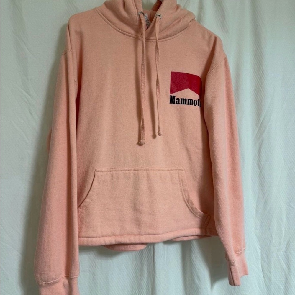 Mammoth Mountain Sweatshirt. NEW without Tags. Pink. Hooded. Medium - Picture 8 of 8